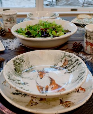 Winter's Frost Soup Bowls, Set of 4