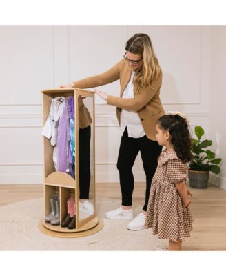 Rotating Dress-Up Carousel, Natural, 1
