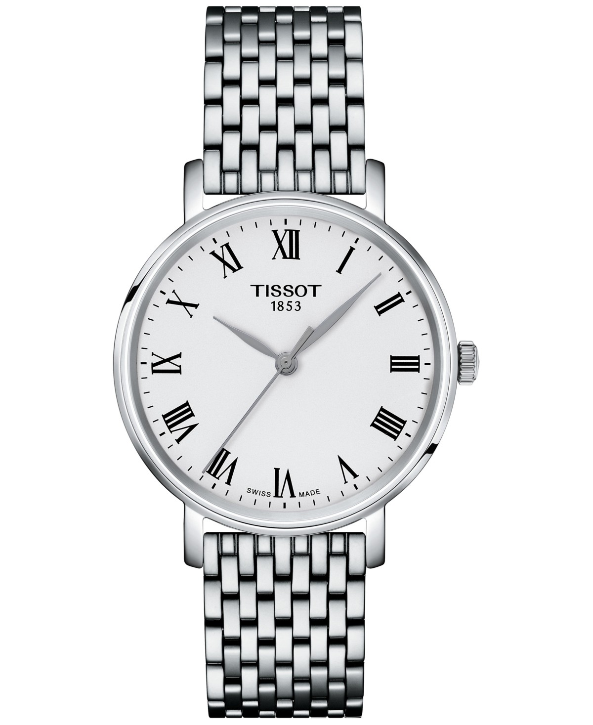 Женские часы Tissot Everytime на стальном браслете 34 мм — фото 2
