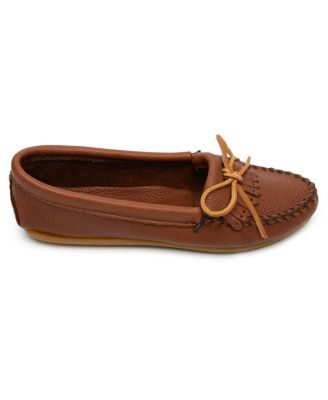 Women's Deerskin Kilty Moccasins
