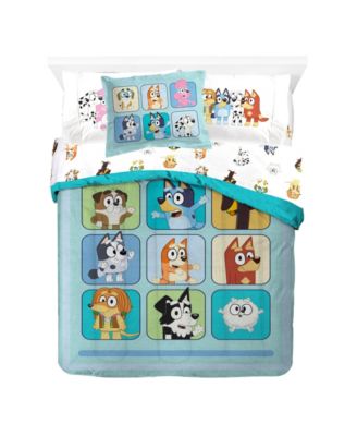 Bluey Microfiber, OEKO-TEX Certified 4 Pc. Bed Set