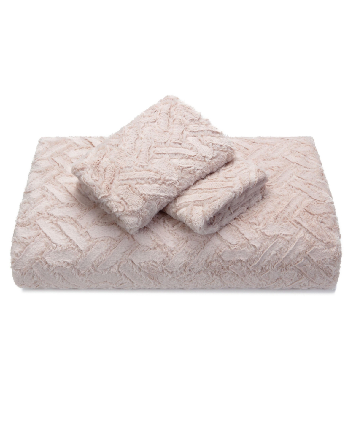 Chanasya Premium Soft Cloud Faux Fur Duvet Cover Bedding Set Size - 3 Piece Combo Set - Textured Embossed Fuzzy Soft Velvet Mink Bedcover - Zipp