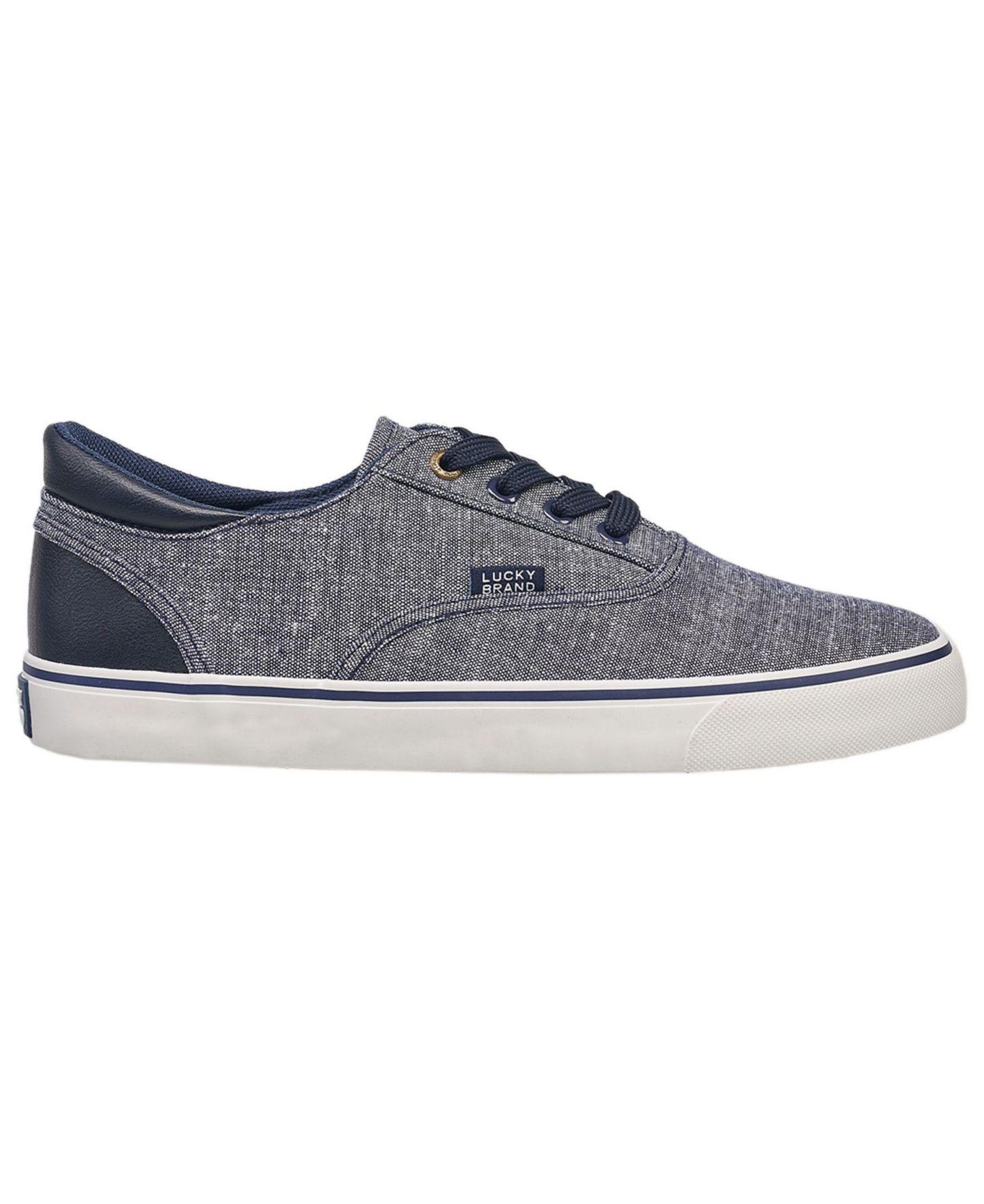 Мужские кроссовки Lucky Brand Sam Sneakers - Navy - 10, цвет: Тёмно-синий — фото 3