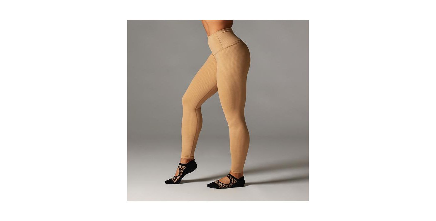 Женские леггинсы Tavi Women's High Waisted Tight, цвет: Верблюжий — фото 5