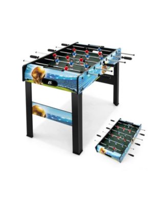 37 Inch Mini Foosball Table with Score Keeper and Removable Legs