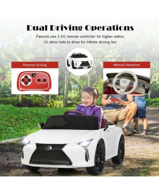 Lexus LC500 Licensed Kids 12V Ride Remote Control Electric Vehicle
