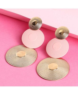 Women's Circular Drop Earrings