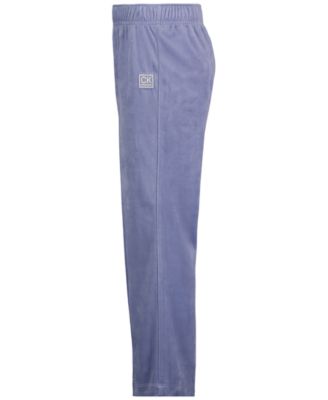 Big Girls High-Waist Luxe Velour Sweatpants
