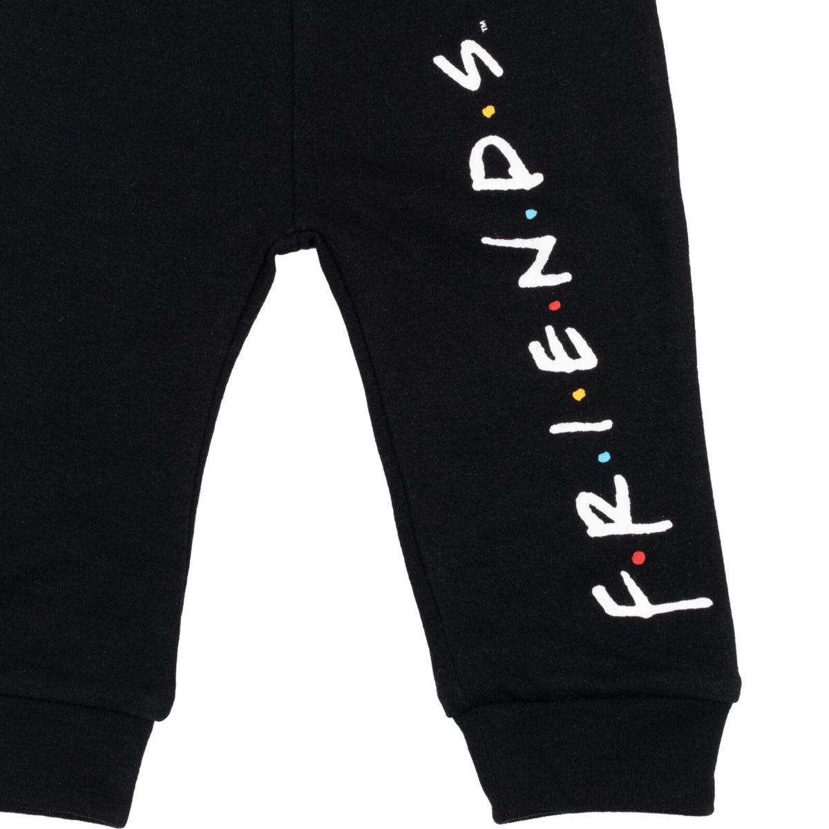 Friends Baby Boys [SizeRangeDescription1] 3 Piece Outfit Set: Bodysuit Pants Hat [SizeDescription1] -/ black