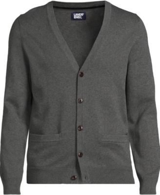 Big & Tall Fine Gauge Cotton Cardigan