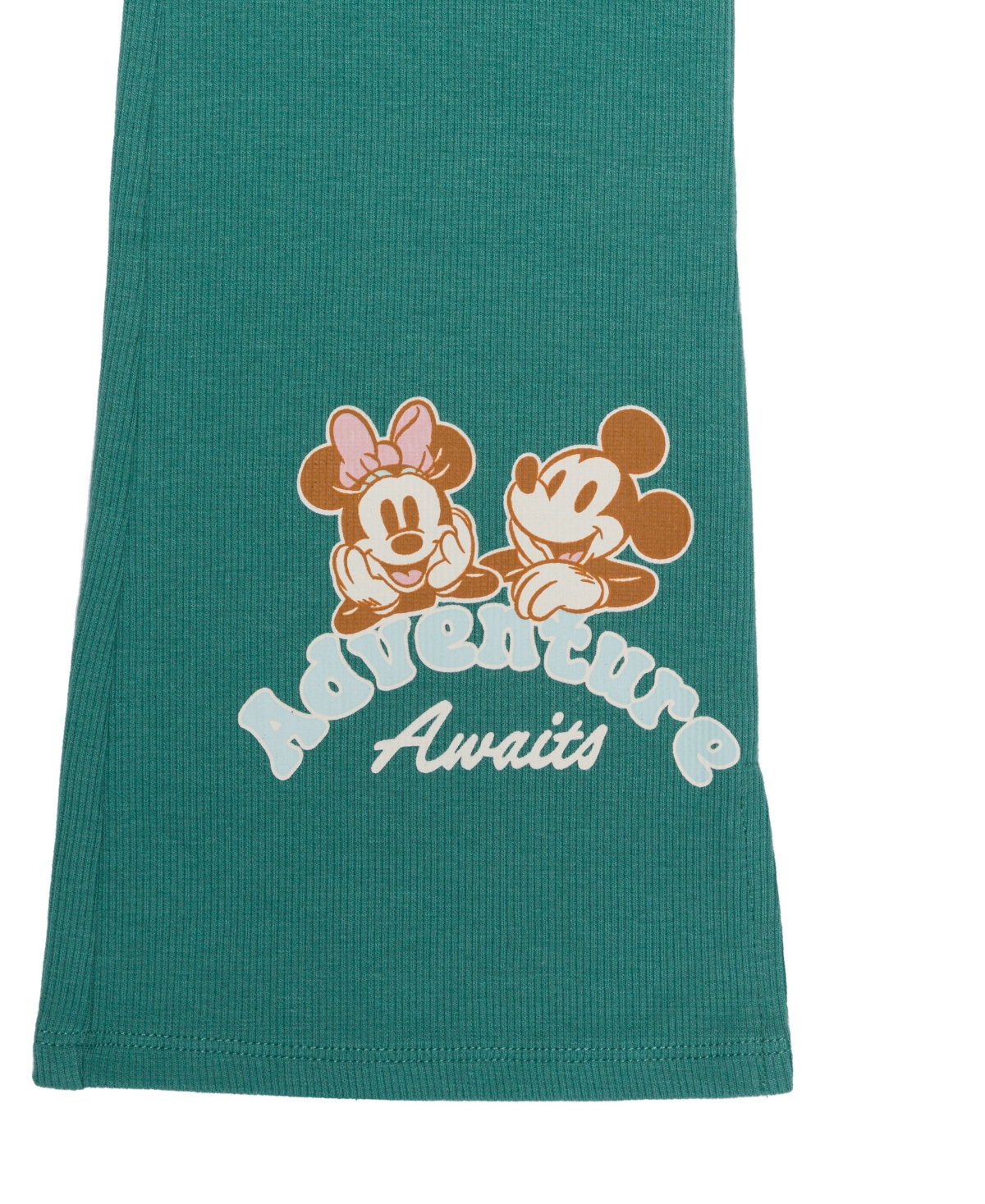 Disney Toddler Girls Mickey & Minnie Mouse Adventure Awaits Long Sleeve 2pc Legging Set