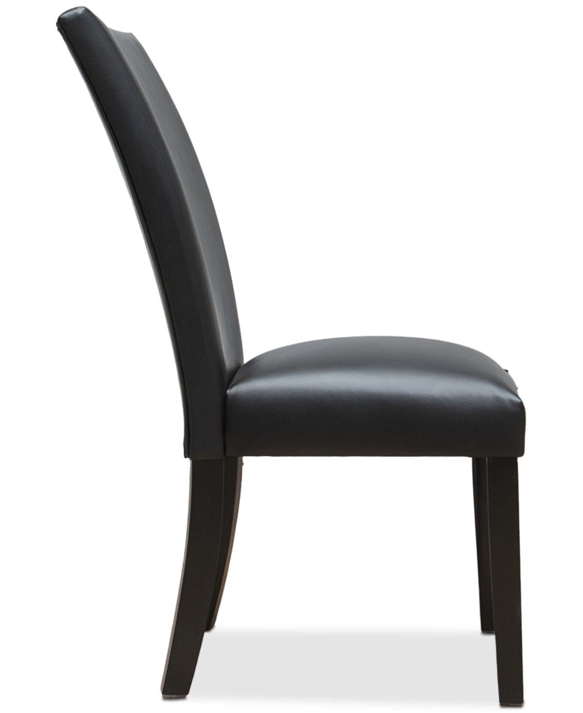 Macy's Kellet 4 Pc. Faux Leather Dining Chair Set In Black