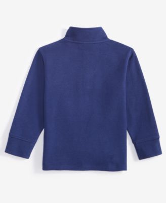 Toddler Boys 2T-4T Quarter-Zip Long-Sleeve Top, Created for Macy's