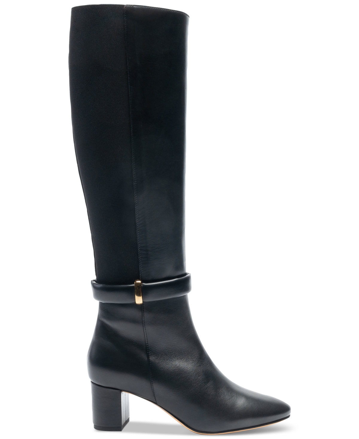 Bruno Magli Paula Stretch Shaft Tall Boot In Black