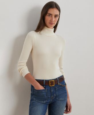 Lauren Ralph Lauren - Ribbed Turtleneck Sweater