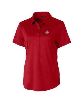 Women's Ohio State Buckeyes Prospect Textured Stretch Polo