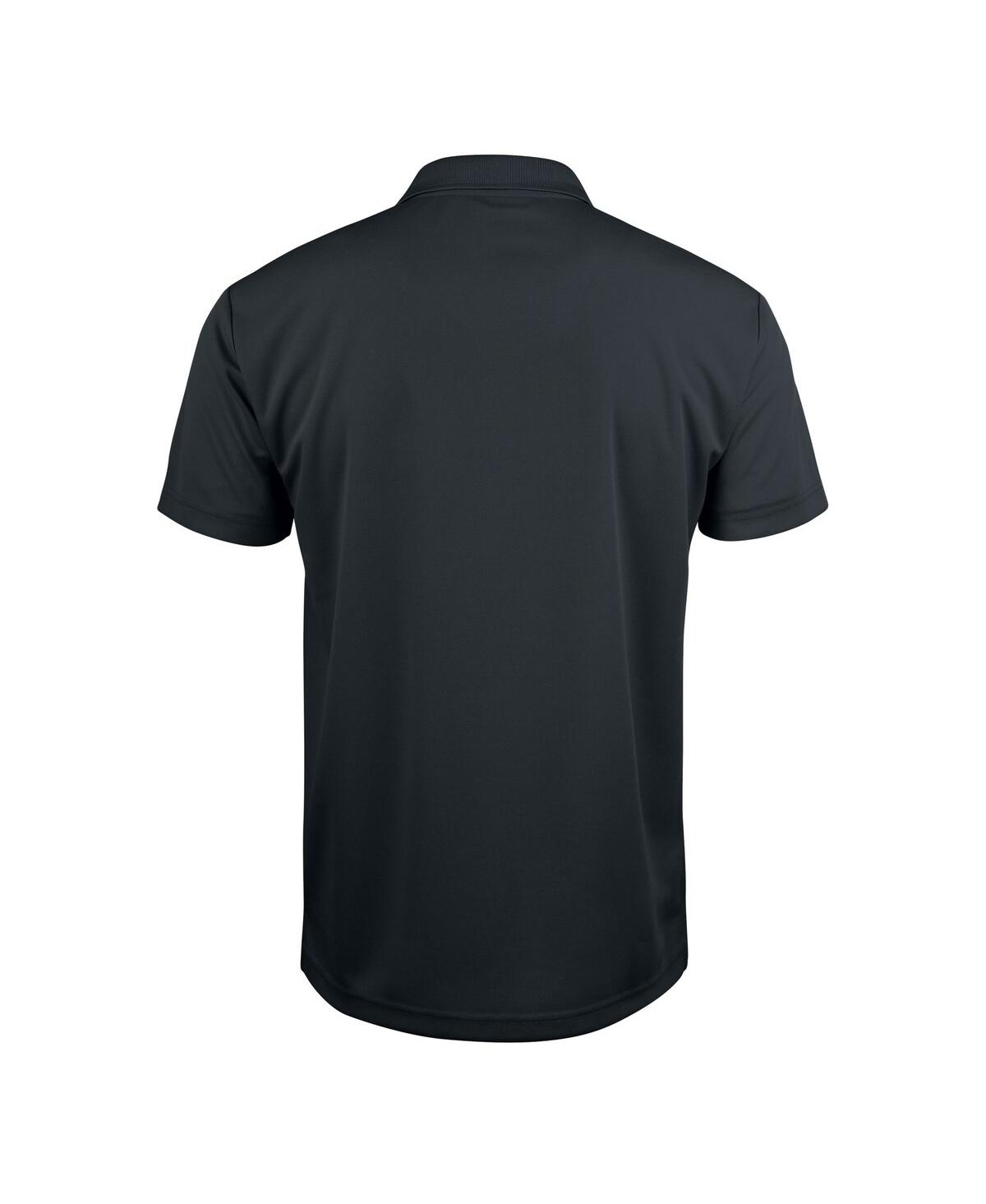 Cutter & Buck Men's Black Rocket City Trash Pandas Clique Spin Eco Performance Pique Polo In Black