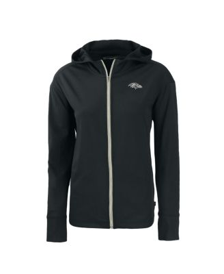 Women's Black Baltimore Ravens Daybreak Eco Full-Zip Hoodie