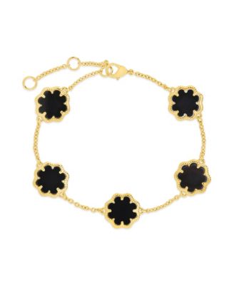 Rose Petal Station Bracelet