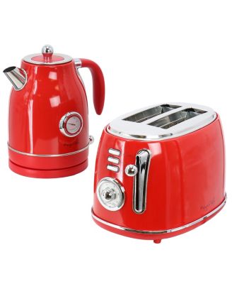 1.7 Quart Electric Tea Kettle and 2 Slice Toaster Combo