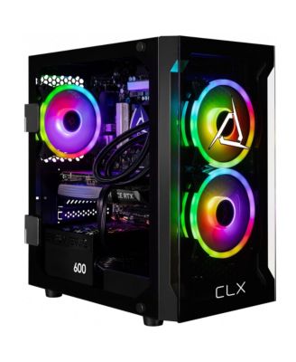 SET Gaming Desktop - Liquid Cooled Intel Core i7 14700KF 3.4GHz 20-Core Processor, 32GB DDR5 Memory, GeForce RTX 4060 Ti 16GB GDDR6 Graphics, 1TB SSD, 4TB HDD, WiFi, Windows 11 Home 64-bit