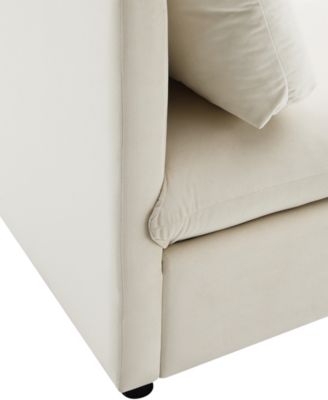 Abbyson Living Becca 28.5" Wood Upholstered Daybed