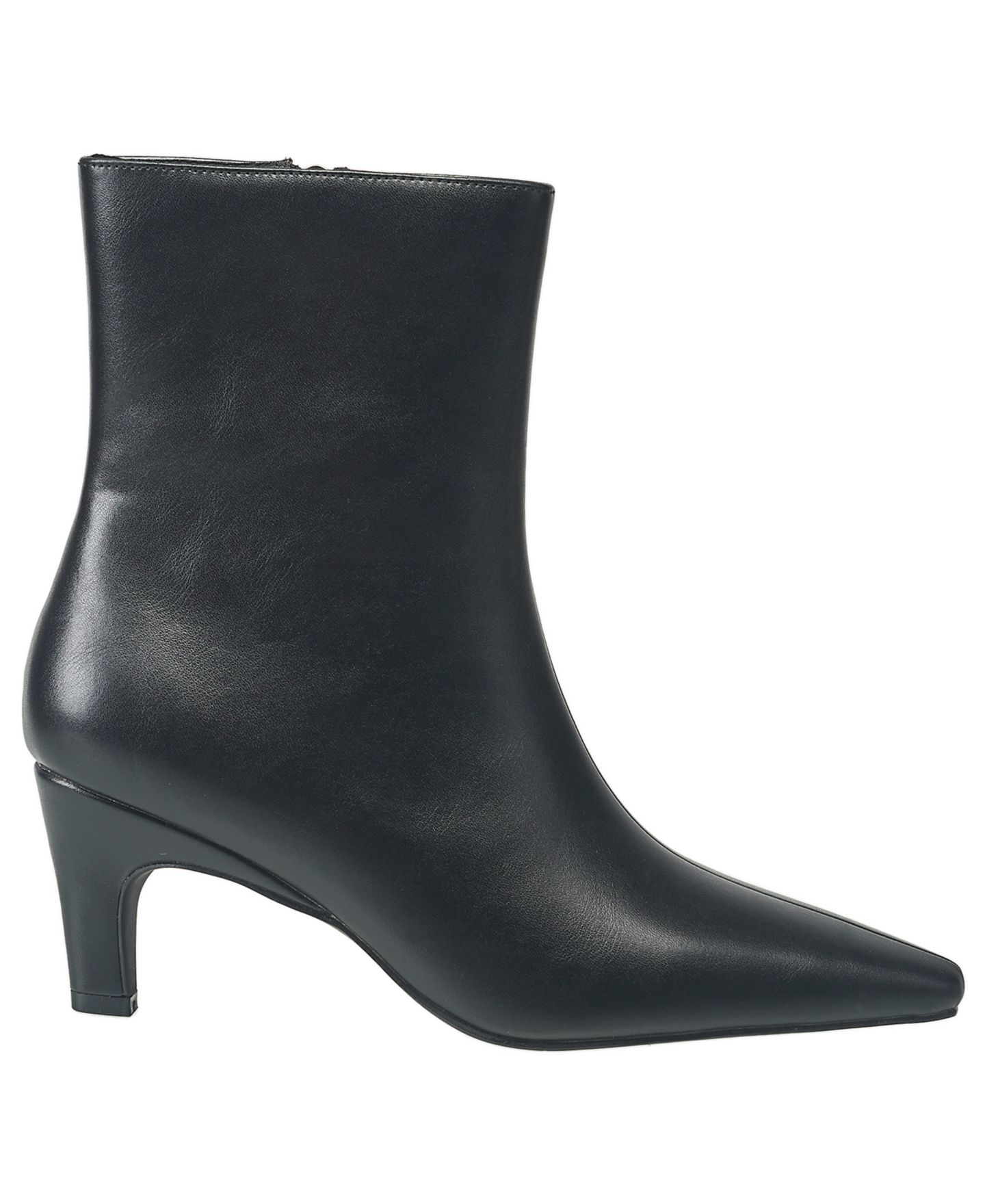 Женские ботинки French Connection Alex Kitten Heel Boot, цвет: Чёрный — фото 3