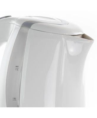1.7 Quart Plastic Electric Tea Kettle- White