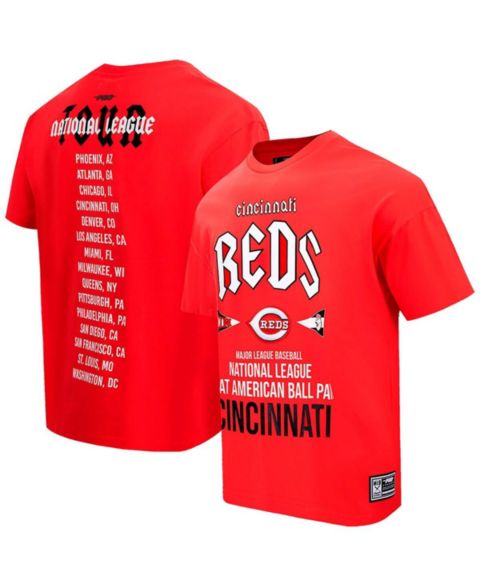 Мужская футболка Pro Standard Red Cincinnati Reds Oversized City Tour