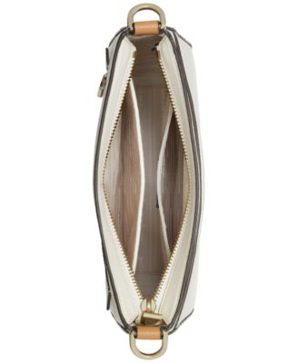 Hudson Small Pebbled Leather Messenger Crossbody