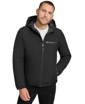 Men's Infinite Stretch Water-Resistant Hooded Jacket