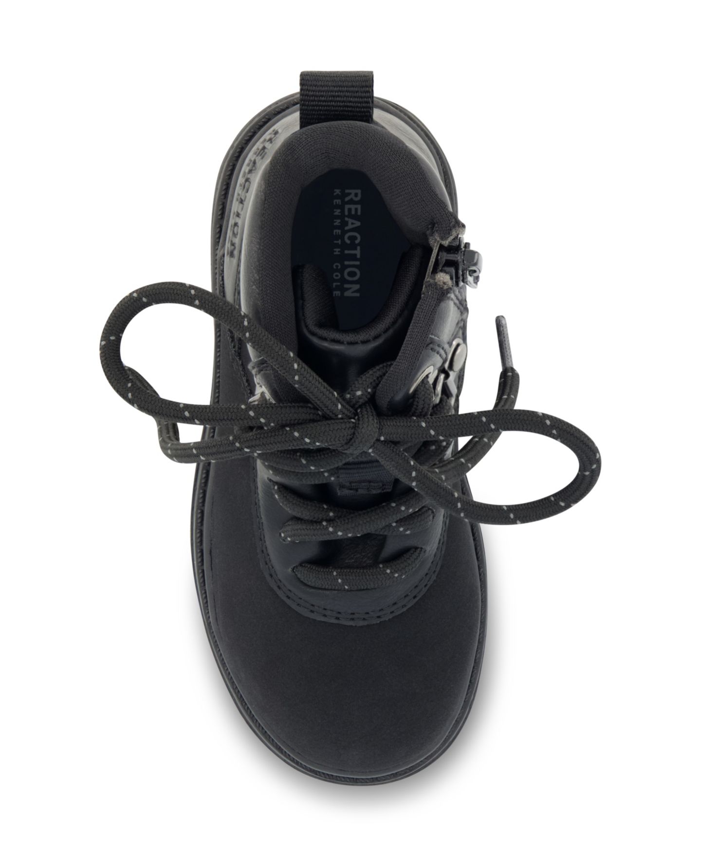 Ботинки Kenneth Cole New York Isaac Gabriel Lace Up Boots для мальчиков-малышей, цвет: Чёрный — фото 5