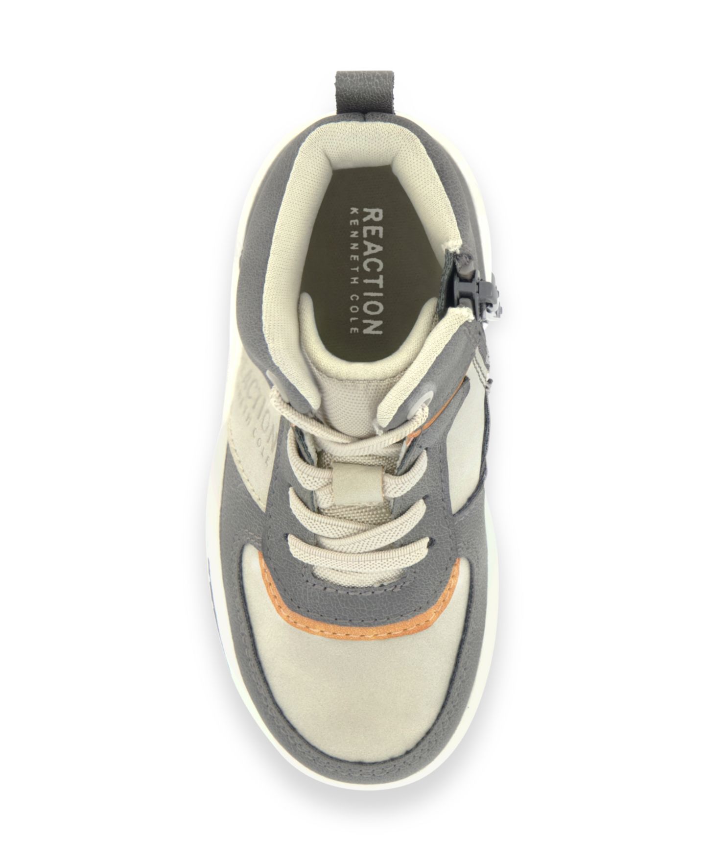 Детские высокие кеды Kenneth Cole New York Cyril Amir для мальчиков, цвет: Серый — фото 5