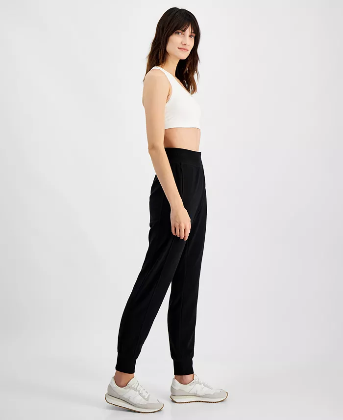Women's Ottoman-Rib Jogger Pants - thumbnail 8
