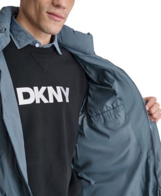 Men's Quilted Hooded Duffle Parka 