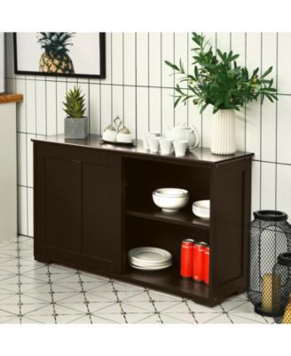 Modern Practical Wooden Kitchen Lockers with Large Storage Space