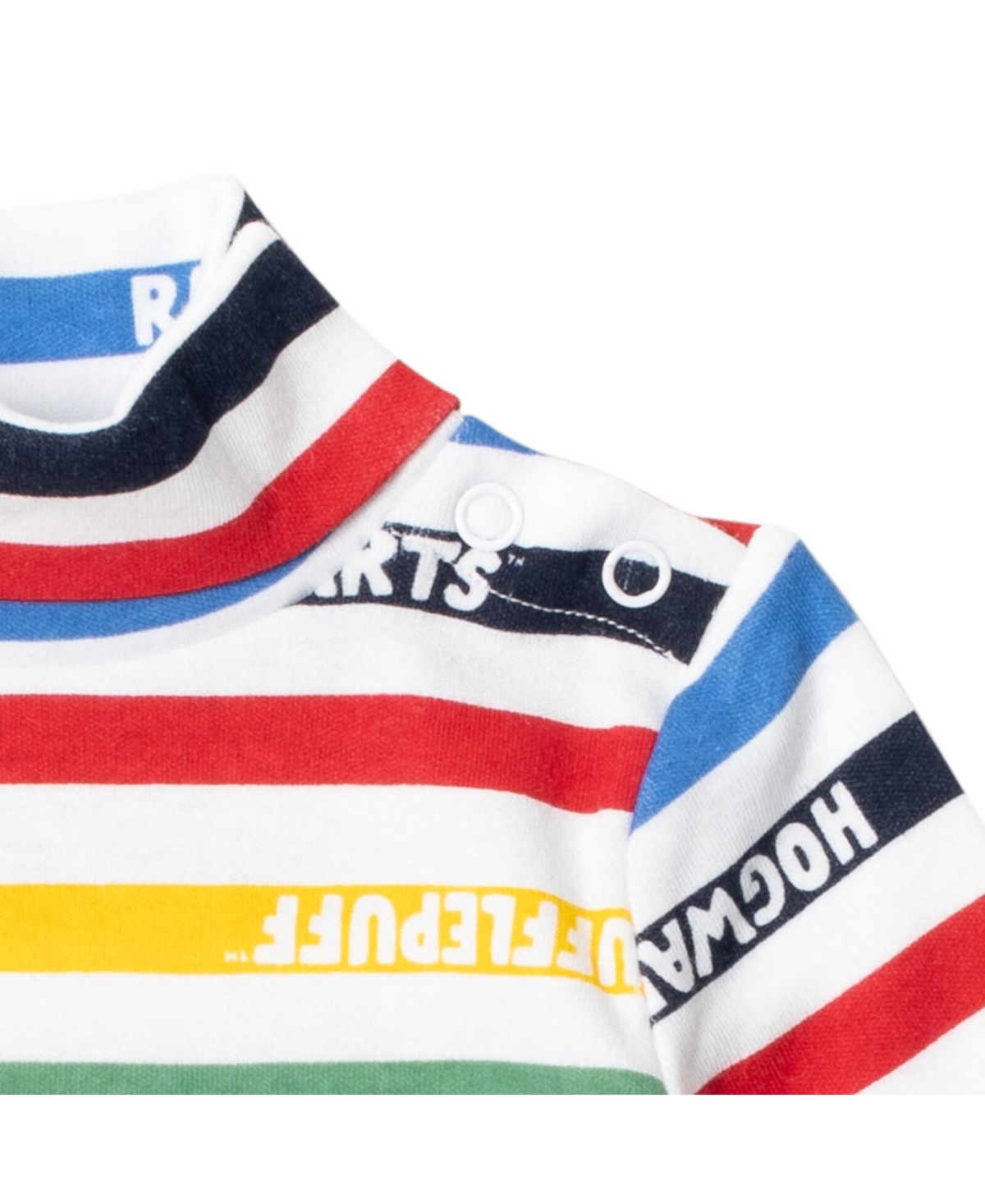 Harry Potter Baby Boys Gryffindor Hufflepuff Ravenclaw Slytherin Baby 2 Pack Turtleneck Bodysuits to -/ gray