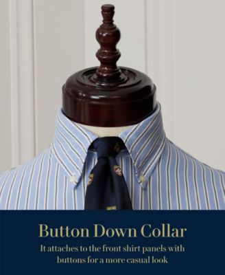 Polo Ralph Lauren Men's Slim-Fit Stretch Poplin Shirt - Macy's