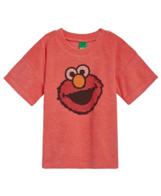 Baby Boys Elmo T-Shirt Shorts and Hat 3 Piece Outfit Set to