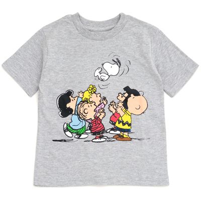 Boys Woodstock Snoopy Charlie Brown 3 Pack T-Shirts