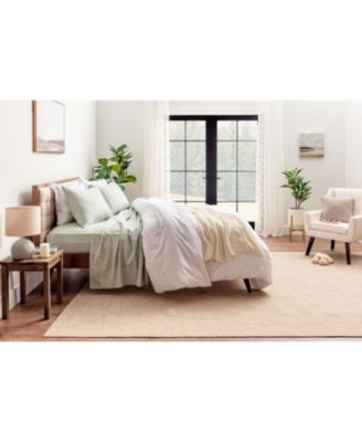 Premium Solid 3-Piece Duvet Cover Set