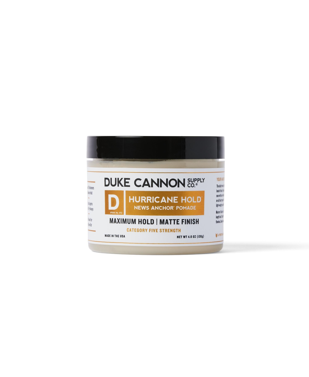 News Anchor Hurricane Hold Pomade
