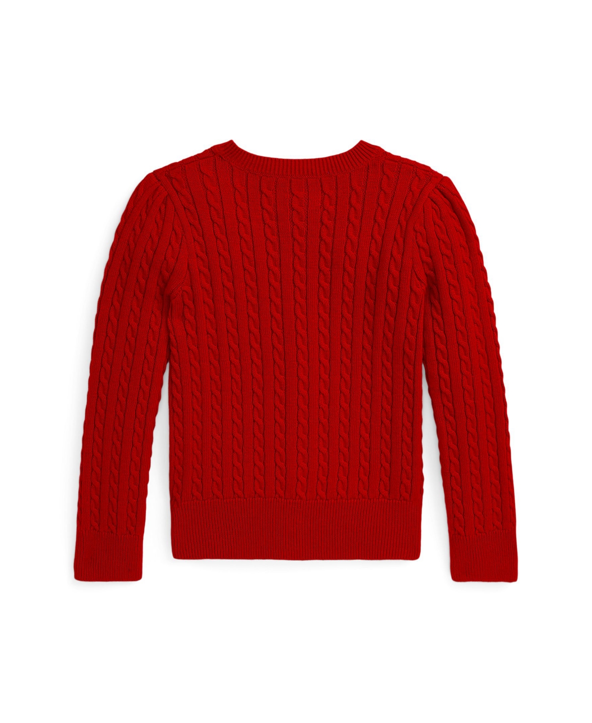 Polo Ralph Lauren Toddler And Little Girls Mini-Cable Cotton Cardigan