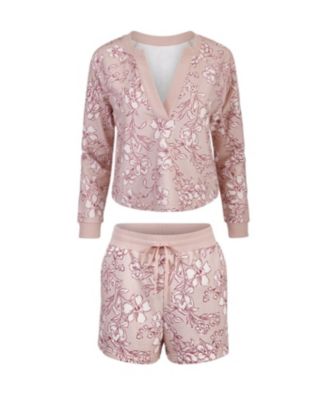 Women's Lesley Sweatshirt & Shorts Set