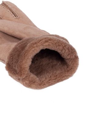 Women`s Hand-sewn Premium Lamb Fur Gloves "ILVY"