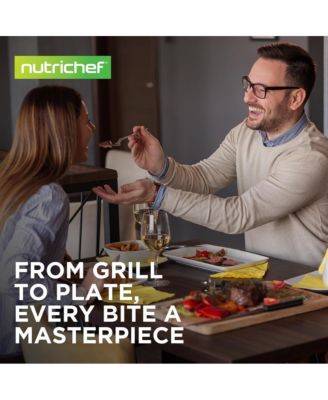 11   Hard-Anodized Nonstick Grill & Griddle - Dishwasher Safe Nonstick Grill Pan