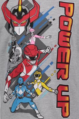 Boys Pink Ranger Yellow Ranger Red Ranger 2 Pack T-Shirts to