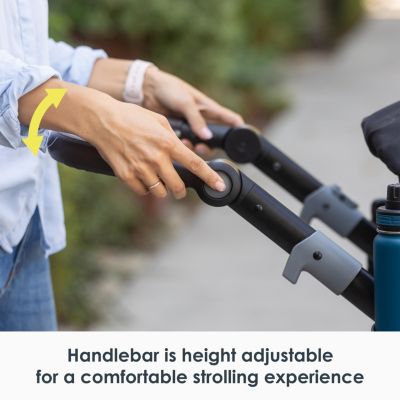 Baby Morph Single to Double Modular Stroller - Dash Grey