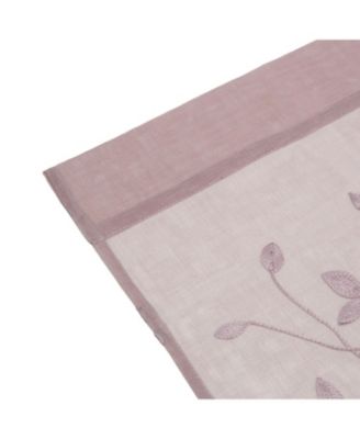 Premium Embroidered Vine Curtains - Sheer Curtains 2 Panels