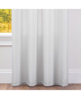 Premium Beige Silky Velvet Textured Sheer Curtains - Lightweight Curtain for Living Room Bedroom Windows - Light Filtering Elegant Drapes with Grommets - 108 Inches Long - 2 Panel Set